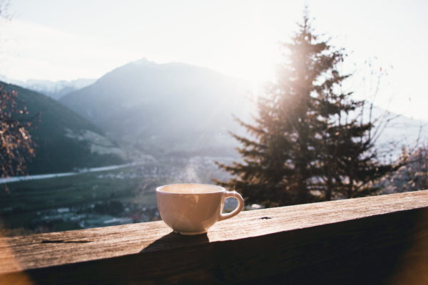 Hoiz Alm Huette mieten Österreich Hohe Tauern Ausblick Kaffee