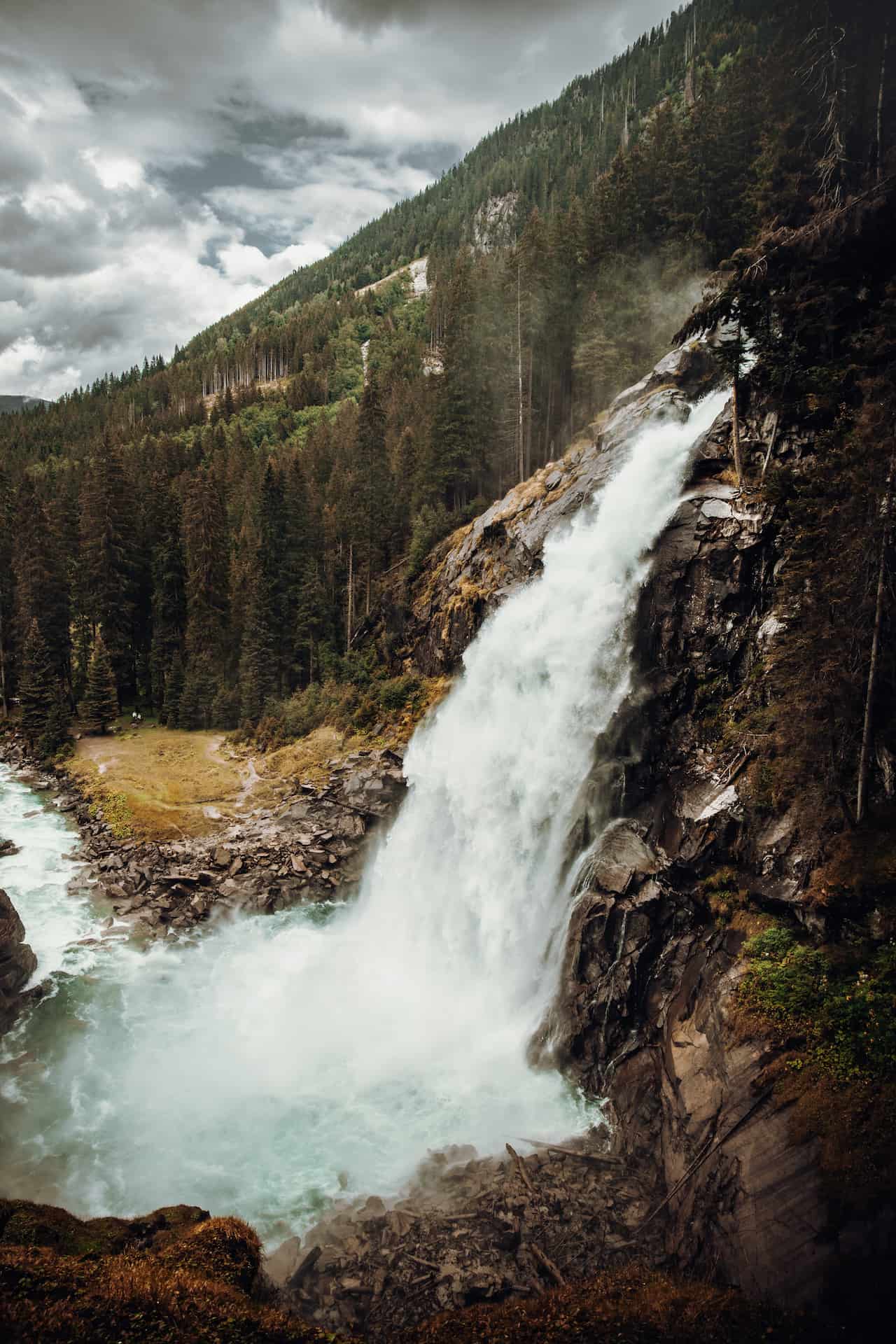 Hüttenurlaub im Sommer: Krimmler Wasserfälle