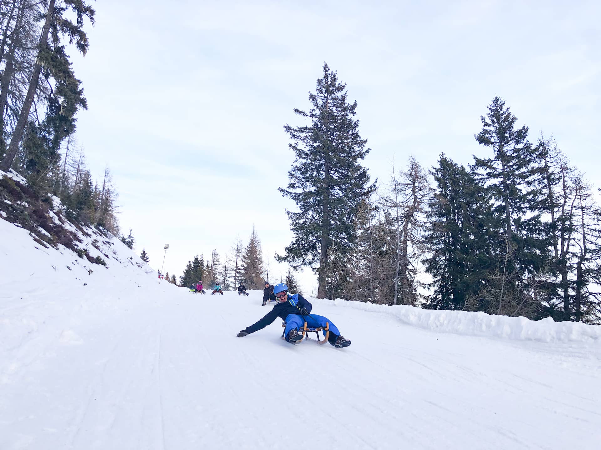 Wildkogel Arena Rodeln Winter Bramberg